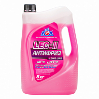 AGA319LL Антифриз, готовый к применению, розовый LEC-II -50°C 5кг